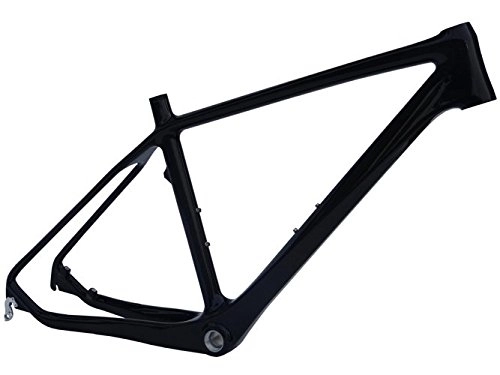 Mountain Bike Frames : 3K Carbon Glossy MTB Mountain Bike Frame ( For BB30 ) 18" Bicycle Frame