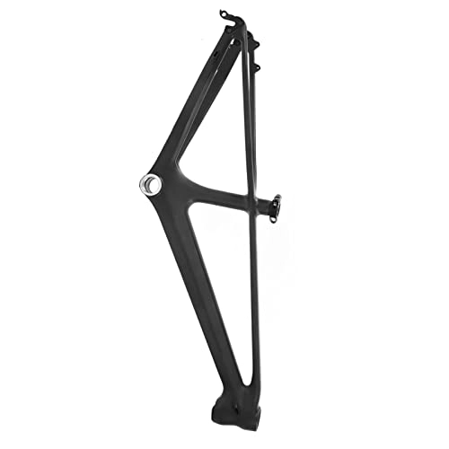 Mountain Bike Frames : Aatraay 20 Inch Bicycle Frame, Quick Release Lightweight Carbon Fiber Mountain Bike Frame for Bike Accessories, Easy to Install