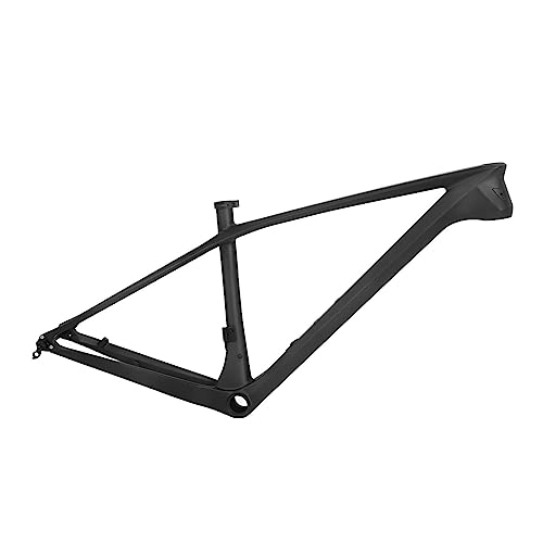 Mountain Bike Frames : Aatraay Bike Frame 27.5er Internal Routing Cable 17in Full Carbon Hardtail Bicycle Frame Quick Release 142x12 Rear Thru Axle for Mountain Road Bikes
