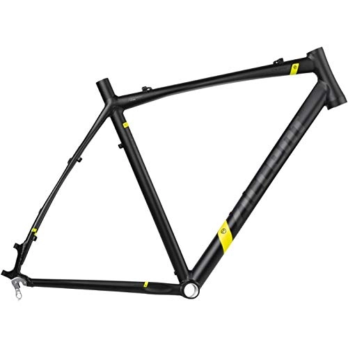 Mountain Bike Frames : Accent CX-ONE PRO DISC Cyclocross Bike Frame black-yellow fluo 54cm (M)