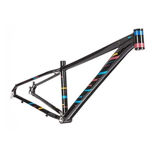 Mountain Bike Frames : AIRAXE 27.5 Mountain Bike Frame MTB Bike 29 Inch (Color : Black, Size : 343mm)