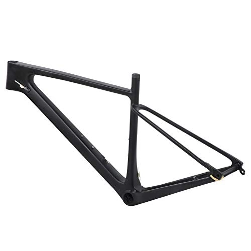 Mountain Bike Frames : Bike Front Fork Frame, Lightweight No Deformation Corrosion Resistance Excellent Hardness Bicycle Frame with Seatpost Clip for Mountain Bike(29ER*19 inch)