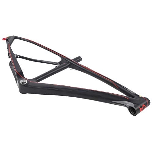 Mountain Bike Frames : Bnineteenteam Bike Frame, 27.5ERx17.5in Ultra-lightweight Carbon Fiber Bike Frame with Headset and Seatpost clip for Mountain Bicycle