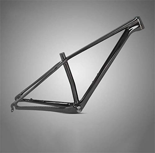 Mountain Bike Frames : BOC Ultralight Carbon Fiber Mountain Frame, 29-Inch All-Black Matte Eps Off-Road Xc-Level Frame, Can Be Fitted with Front Pull and Front Dial, 29 Inches * 19 Inches, 29 inches * 17 inches