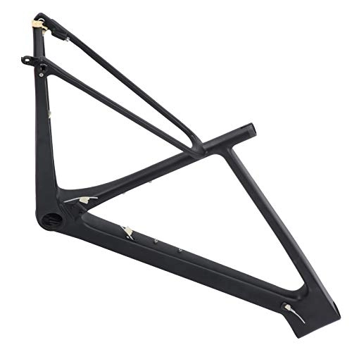 Mountain Bike Frames : BOLORAMO Bicycle Front Fork Frame, Bicycle Frame Lightweight No Deformation with Seatpost Clip for Mountain Bike(29ER*17 inch)