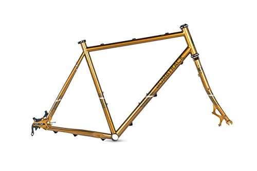 Mountain Bike Frames : Bombtrack Arise Cyclocross Frame, 51 cm Gold (S)