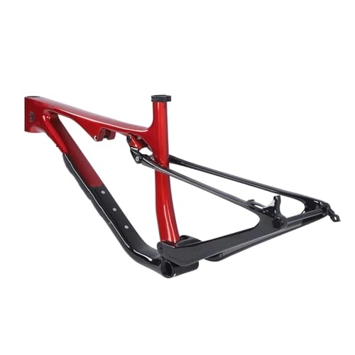 Mountain Bike Frames : BROLEO Bicycle Frame, Shock Absorption High Strength Anticorrosion Mountain Bike Frame for Cycling
