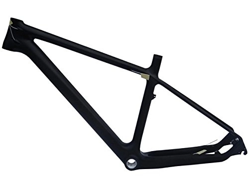 Mountain Bike Frames : Carbon Matt MTB Mountain Bike Frame ( For BB30 ) 17" Bicycle Frame