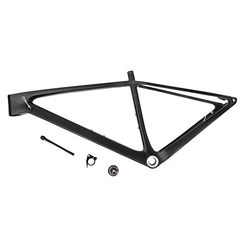 Mountain Bike Frames : cloudbox Bike Front Fork Frame -Carbon Fiber Bike Front Fork Frame Disc Brake with Head Parts Tube Shaft for Mountain Bicycle