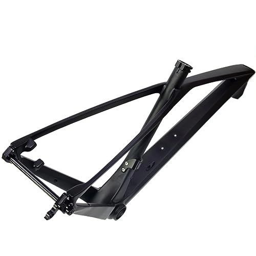 Mountain Bike Frames : DHNCBGFZ Hardtail MTB Frame 27.5er XC Mountain Carbon Framset BB92 UD Matte Thru Axle 142mm Internal Routing Frame 15 / 17'' (Size : 27.5 * 15'')