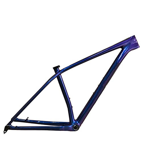 Mountain Bike Frames : FASZFSAF 2021 Latest superlight SP-02 Carbon Frame Mold, Blue Discoloration Coating, BB92 Press-In Center Shaft, Mechanical Group Carbon Bike Thread, 96 * 56cm