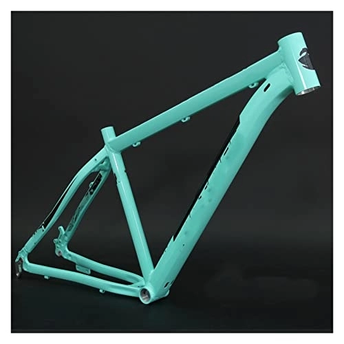 Mountain Bike Frames : FAXIOAWA Bicycle Frame 27.5er 29er MTB Aluminum Disc Brake MTB Frame (Color : 27.5 Green, Size : 17inch)