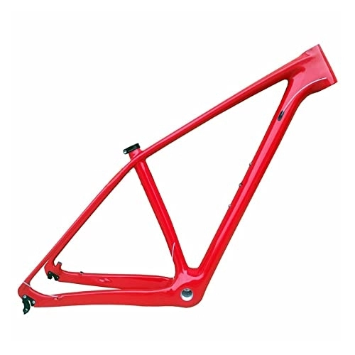 Mountain Bike Frames : FAXIOAWA Carbon Fiber Frame 29er 15 17 19 Carbon Fiber Mtb Frame 135 * 9r Bike Bike Frame Maximum Load 250kg (Color : 3, Size : 46cm)