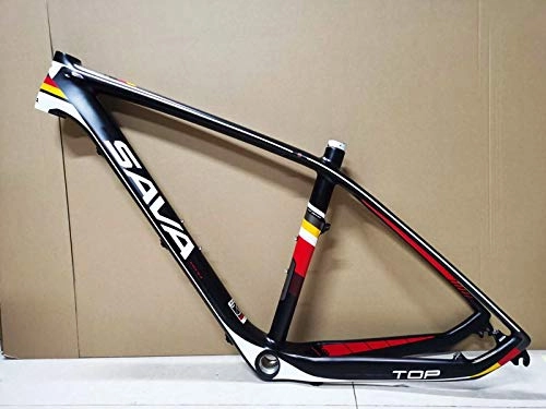 Mountain Bike Frames : fly away 27.5 * 17 Full Carbon Mtb Frame 1250G Disc Brake Carbon Bicycle Frameset With 42 52Mm Tapered Headtube Bsa Bb30 System Bicycle Frame