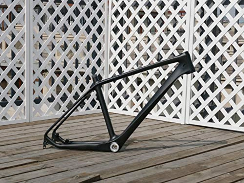 Mountain Bike Frames : Flyxii 26er UD Glossy Carbon Fiber Mountain Bike Frame 135mm x 9mm QR 16" Carbon MTB Bicycle Frame For BB30