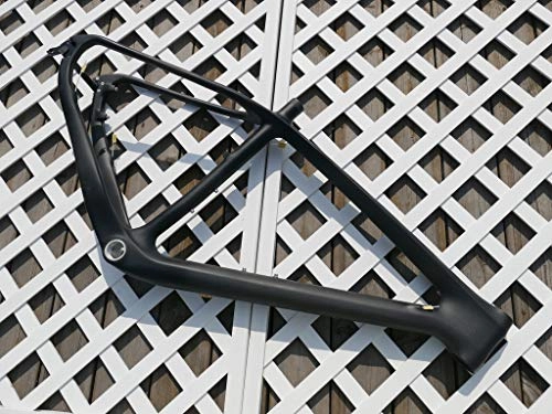 Mountain Bike Frames : Flyxii 3K Carbon Glossy Mountain Bike Frame 29er Carbon MTB Bicycle Frame 17.5" (for BB30) 135mm x 9mm QR