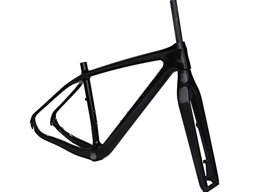 Mountain Bike Frames : Flyxii Full Carbon 3K 29ER MTB Mountain Bike Bicycle Frame 17.5" + Fork ( for BB30 )