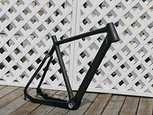 Mountain Bike Frames : Flyxii UD Carbon Matt Cyclocross Bike Frame CX Bicycle Frame 53cm (FOR BB30)