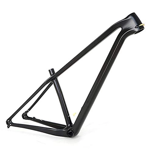 Mountain Bike Frames : GJZhuan Carbon Fiber Road Bike Mountain Bike Frame, Barrel Axle 148mm, Off-road Bike Frame can be Customized in DIY. (Size : 15 inches high)
