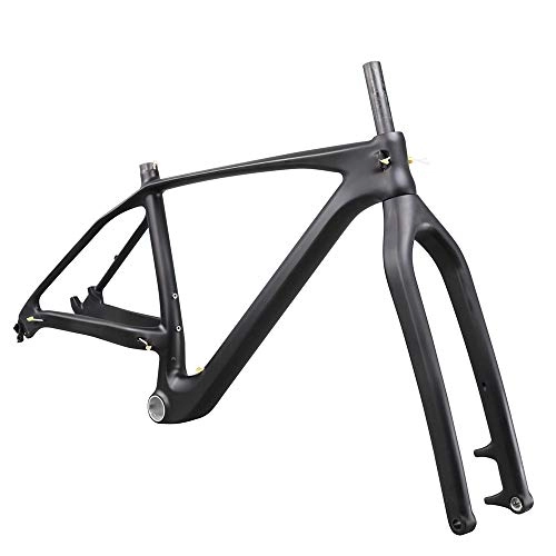 Mountain Bike Frames : GONGJU 29er boost 27.5er boost hardtail mountain frame front 110 * 15mm and rear 148 * 12mm axle with PF30 UD matt finished, 27.5er plus UD matt, 19 inch