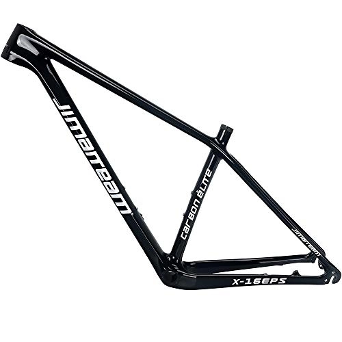 Mountain Bike Frames : HCZS Bike Frames T800 carbon fiber Mountain bike frame 42 * 52 tapered wrist group Racing bike 27.5 / 29ER black