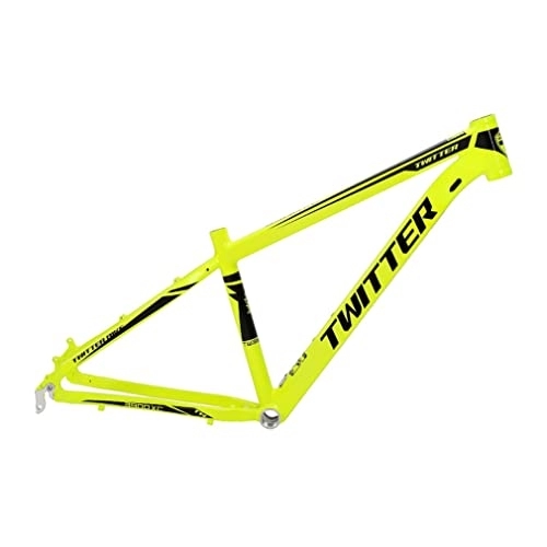 Mountain Bike Frames : HIMALO 27.5 / 29er Hardtail Mountain Bike Frame Disc Brake 15.5'' / 17'' / 19'' XC MTB Frame QR 135mm Aluminum Alloy Frame Routing Internal (Color : Geel, Size : 29 * 19'')
