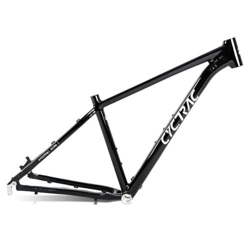 Mountain Bike Frames : HIMALO 27.5er 29er E-Bike Frame 15'' / 17'' / 19'' Enduro Mountain Bike Frame External Battery Case QR 135mm E-Bike Frame For Rear / Mid Drive Motor (Color : Black, Size : 29 * 19'')