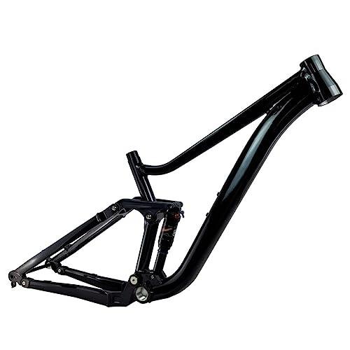 Mountain Bike Frames : HIMALO Downhill MTB Frame 27.5er / 29er Suspension Mountain Bike Frame 16'' / 18'' DH / XC / AM Boost Thru Axle Frame 148mm, for 3.0'' Tires (Size : 29 * 18'')