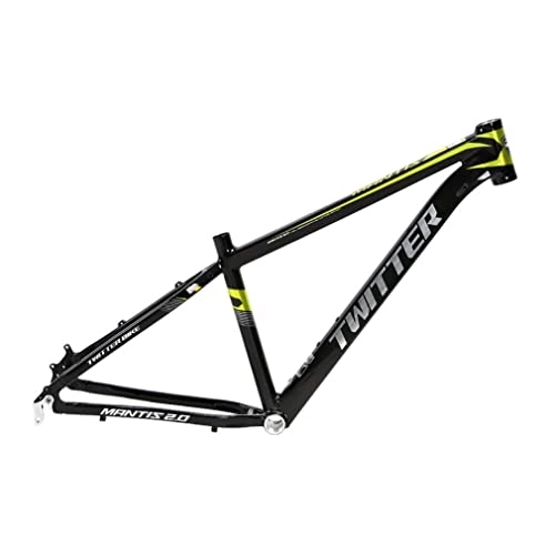 Mountain Bike Frames : HIMALO Hardtail Mountain Bike Frame 27.5 / 29er Aluminum Alloy XC MTB Frame 15'' / 17'' / 19'' QR 9x135mm Disc Brake Frame Routing Internal (Color : Groen, Size : 29 * 19'')