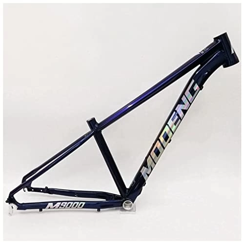 Mountain Bike Frames : HIMALO Mountain Bike Frame 29er Aluminum Alloy Disc Brake MTB Frame 15'' / 17'' / 19'' BSA68 Internal Routing 135mm QR Frame, For 29er Wheels (Color : Discoloration, Size : 29 * 19'')