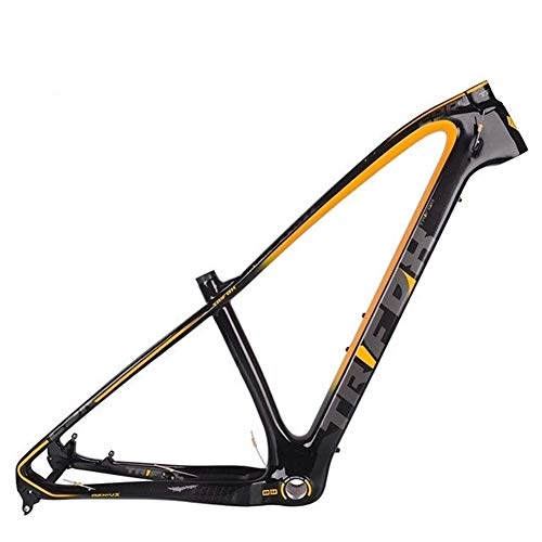 Mountain Bike Frames : HNXCBH Bicycle frameset Carbon Mountain Bike Frame Mtb 27.5 / 29er 31.6mm MTB Carbon Bicycle Frame Mountain Bike Frame Used For Racing Bike Cycling (Color : Red, Size : 14 15 inch)