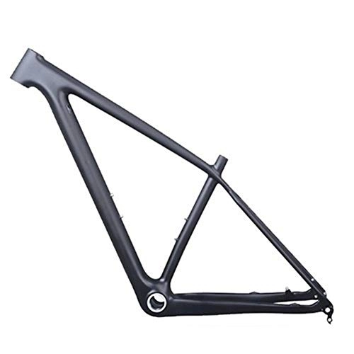 Mountain Bike Frames : HNXCBH Bicycle frameset Frame 148 * 12mm MTB Carbon Bicycle Frame Mountain Bike Frame Used For Racing Bike Cycling Parts (Color : 142x12mm M matt)