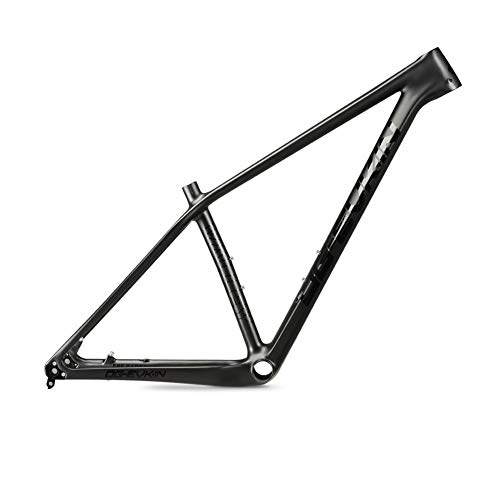Mountain Bike Frames : HNXCBH Bicycle frameset MTB Carbon Bike Frame 135xQR Or 142x12 Thru Axle Disc Carbon Mountain Bike Frame Bicycle Frame (Color : CF 052 29er 15 S)