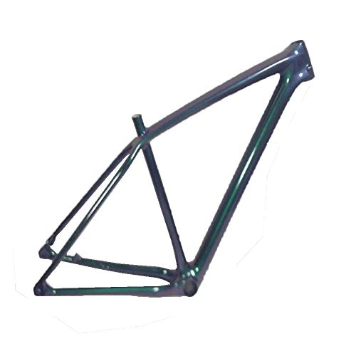 Mountain Bike Frames : Hxsj Carbon Fiber Mountain Bike Frame Mountain Bike Frame Bike Racing 29ER (Size : 17 * 29ER)