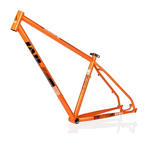 Mountain Bike Frames : LDG Bicycle Unibody Chrome Molybdenum High-end Steel Mountain Strength Elasticity 26 / 27.5Strength Rust (Color : 17, Size : 27.5inch)