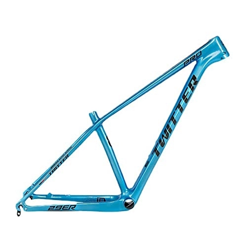 Mountain Bike Frames : Leodun Light Weight UV BB92 27.5Er Carbon Fiber Mountain Bike Frame Carbon MTB Frame 27.5Er Bicycle Frame 5Mm*135Mm Or 12 * 142Mm Thru-Axle Compatible, 27.5 * 15 inch