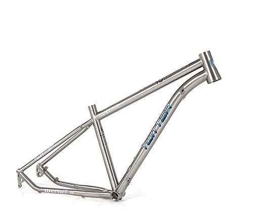 Mountain Bike Frames : LIDAUTO MTB Mountain Bike Frame Titanium Alloy Off-Road 15.5" / " / 17" / 19" Hight Fit for 29" 27.5inch WheelSet, 27.5 * 15.5