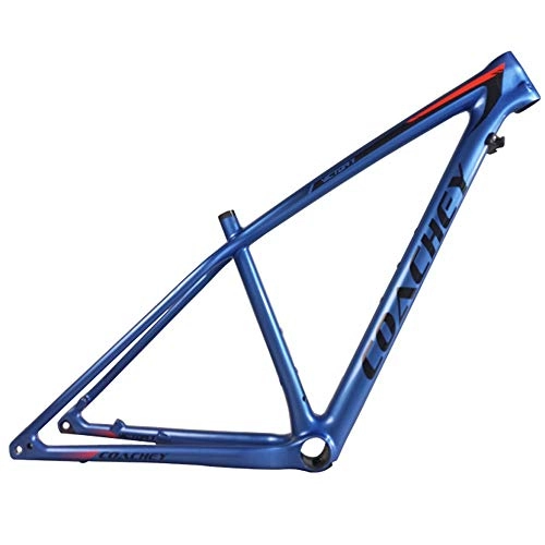 Mountain Bike Frames : LJHBC Bike Frames Carbon fiber frame 148x12mm Mountain Bike Competitive racing frame 27.5 / 29ER (Color : 29ER, Size : 15in)