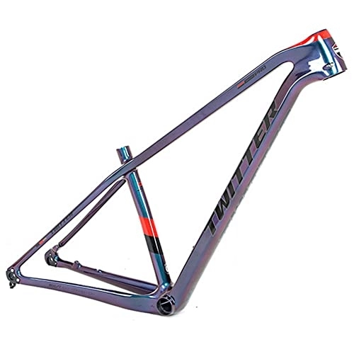 Mountain Bike Frames : LJHBC Bike Frames Mountain bike frame Barrel shaft 148 Carbon fiber material XC off-road class 29ER(Size:29x17in)