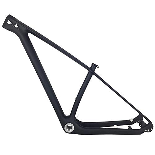 Mountain Bike Frames : LJHBC Bike Frames T1000 carbon fiber 27.5 / 29ER Mountain bike accessories High-strength frame BSA 73mm，Compatible QUICK RELEASE / THRU AXLE (Color : 29er, Size : 17in)