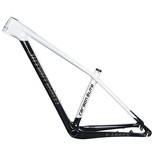 Mountain Bike Frames : LJHBC Bike Frames T800 carbon fiber Mountain bike frame EPS off-road XC class frame Barrel shaft quick release universal Optional 27.5 / 29ER (Size : 29x19in)