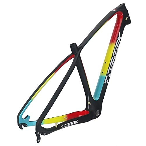 Mountain Bike Frames : LonelyCamel MTB Mountain Bike Frame Full Suspension T800 Carbon Fiber Bicycle Frame, Size: 27.5 X 15 Inch