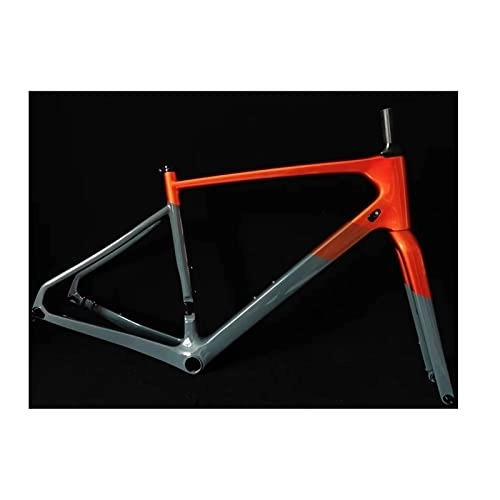 Mountain Bike Frames : LYPCHA Bike Frameset, Carbon Frame Carbon Fork, MTB Carbon Bike Frame, Road 700c Carbon Bike (Size : 48)