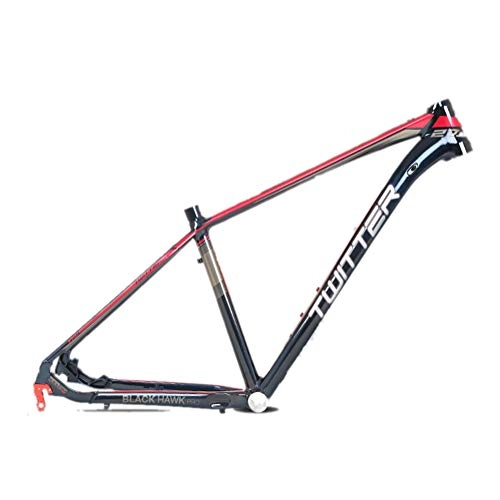 Mountain Bike Frames : MAIKONG Aluminum alloy Mountain Bike Frame 15.5 / 17-Inch Glossy Unibody External Cable Routing AL7005 Ultralight MTB BB68 Suitable for 27.5 wheel diameters, Red, 15.5