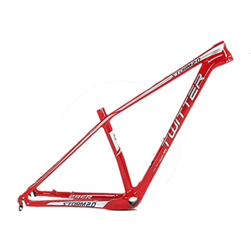 Mountain Bike Frames : MAIKONG Carbon Fiber 18K Mountain Bike Frame Full Carbon Lightweight MTB Frame Mountain Bicycle Frame 27.5 / 29er MTB Bicycle Frame Internal Cable Routing, 5, 27.5 * 17