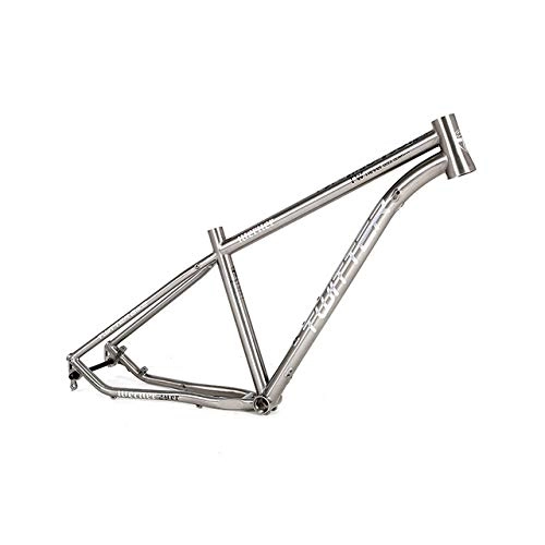 Mountain Bike Frames : MAIKONG Titanium alloy Mountain Bike Frame Lightweight MTB Frame Mountain Bicycle Frame 17.5 / 29er MTB Bicycle Frame Internal Cable Routing, 29, height17
