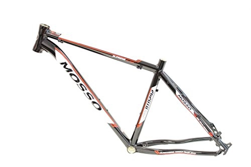 Mountain Bike Frames : Mosso Unisex's MTB 2620Tb Frame, Black, 17-Inch