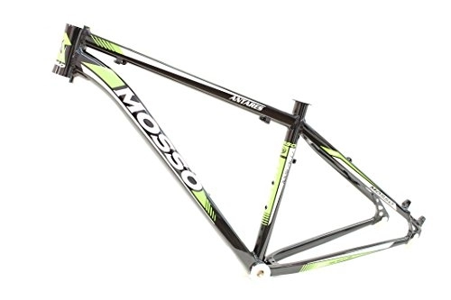 Mountain Bike Frames : Mosso Unisex's MTB 7530Tb Frame, Black / Green, 17-Inch