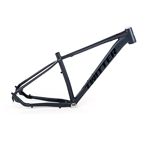 Mountain Bike Frames : Mountain Bike Frame 15 / 17 / 19'' Aluminium Alloy Bicycle Frame Quick Release Axle 135mm BB86 Routing Internal MTB Frame For 27.5ER 29ER Wheels (Color : Orange, Size : 17x29in) (Dark Gray 15x29in)