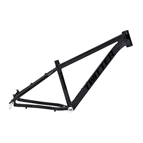 Mountain Bike Frames : Mountain Bike Frame 15.5'' / 17'' / 19'' Aluminum Alloy Bicycle Frame Quick Release Axle 135mm BB68 Routing Internal MTB Frame For 29in Wheels (Color : Black Red, Size : 15.5x29in) (Dark Gray 15.5x2